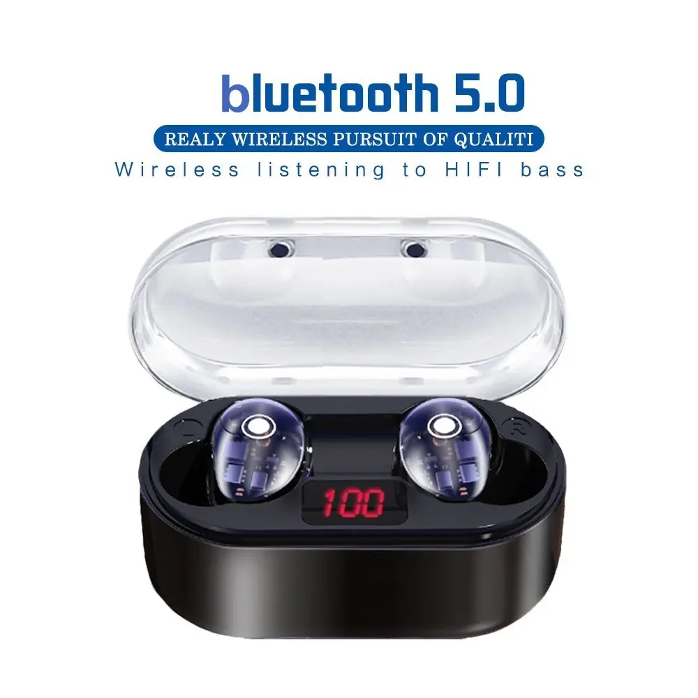 Bakeey X7 TWS Беспроводные bluetooth 5,0 наушники HiFi бас активный шумоподавление сенсорное управление прозрачные наушники с микрофоном