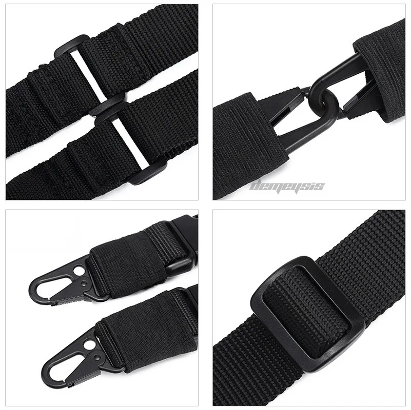 Тактические две точки винтовка Слинг в стиле милитари ружье регулируемый