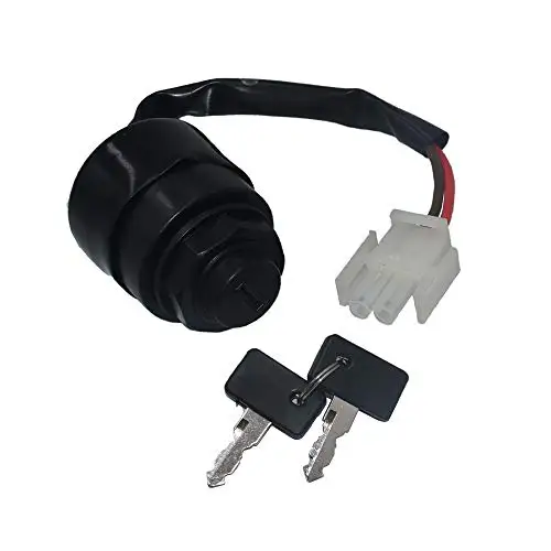 

Ignition Key Switch JN8-82510-09 Fits Yamaha Golf Cart Gas/Electric G11 G16 G20 G21 G22 1996-2004