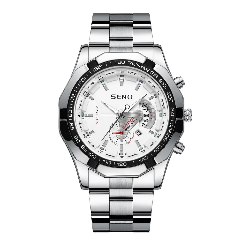 2021 new fashion men's watch stainless steel waterproof sports quartz watch Relogio Masculino luxury personality automatic Clock