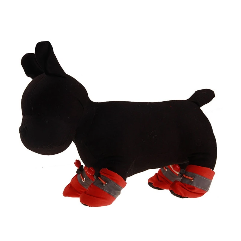 

Резиновые сапоги MLGB 4 для собак, Нескользящие мягкие водонепроницаемые сапоги для собак, щенков, домашних животных