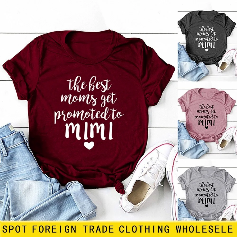 Женские футболки для лучших мам с графическим рисунком смешные в уличном стиле