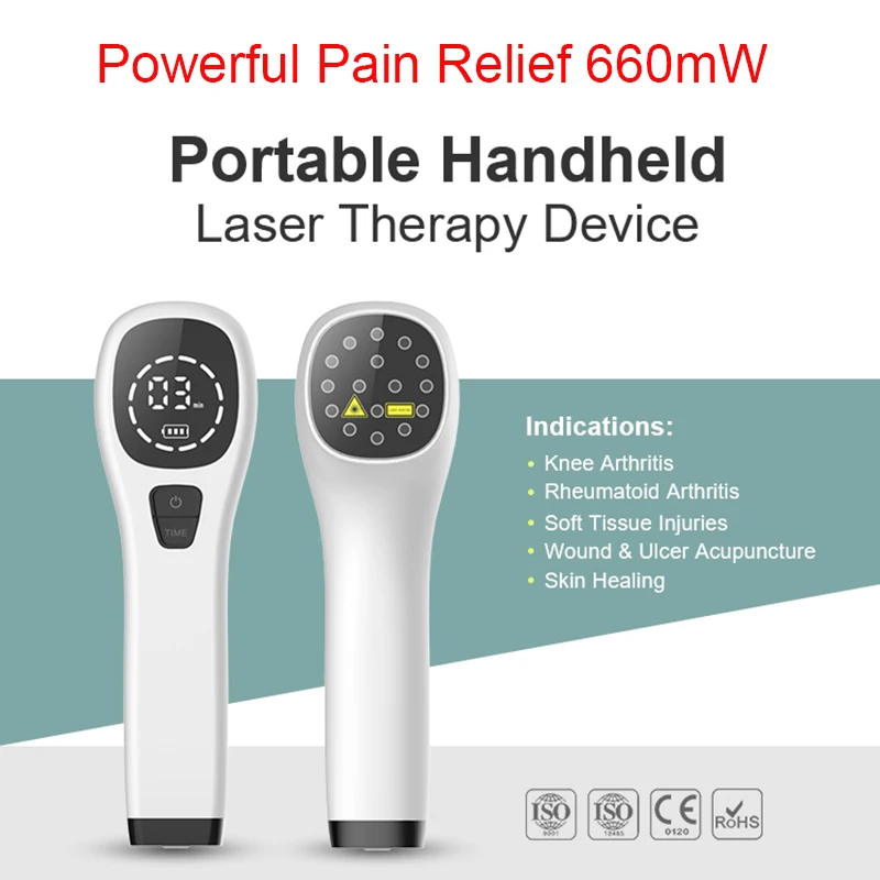 Новая холодная лазерная терапия. Боль в спине колене плечах шее артрите