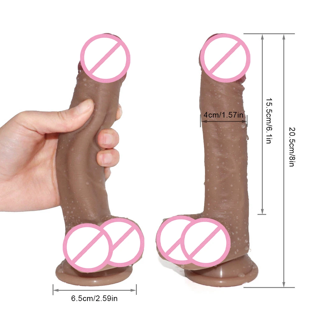 GaGu реалистичный фаллоимитатор с ощущением кожи настоящий пенис для женщин