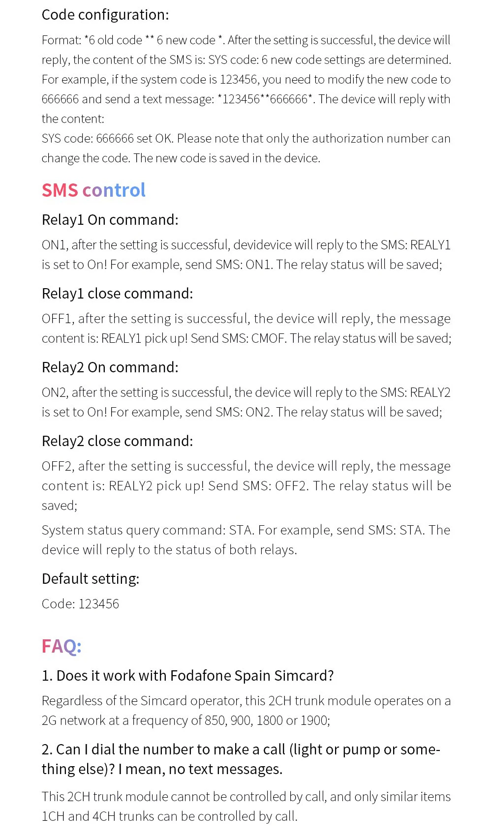 2 канальный релейный модуль SMS GSM удаленный Управление переключатель SIM800C STM32F103C8T6 для парника кислородный насос