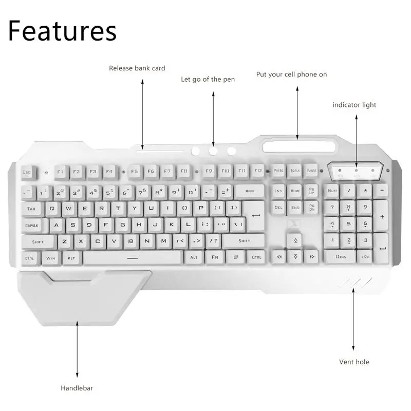 

1 Set USB Wireless Keyboard and Mouse 2.4G USB Mini keyboard Mouse Combos