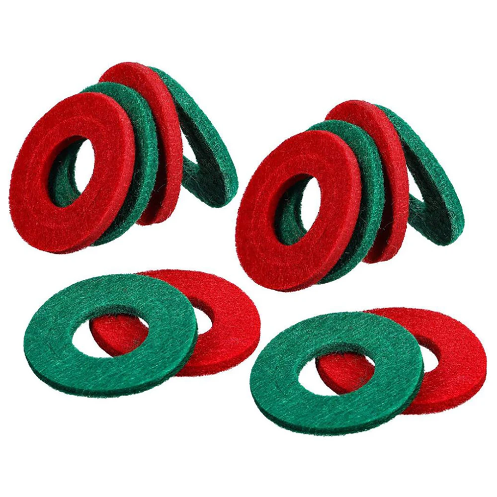 

12pcs Battery Terminal Anti Corrosion Washers Auto Car Fiber Thick Felt Battery Terminal Protector Gasket Pads 6 Red+6 Green