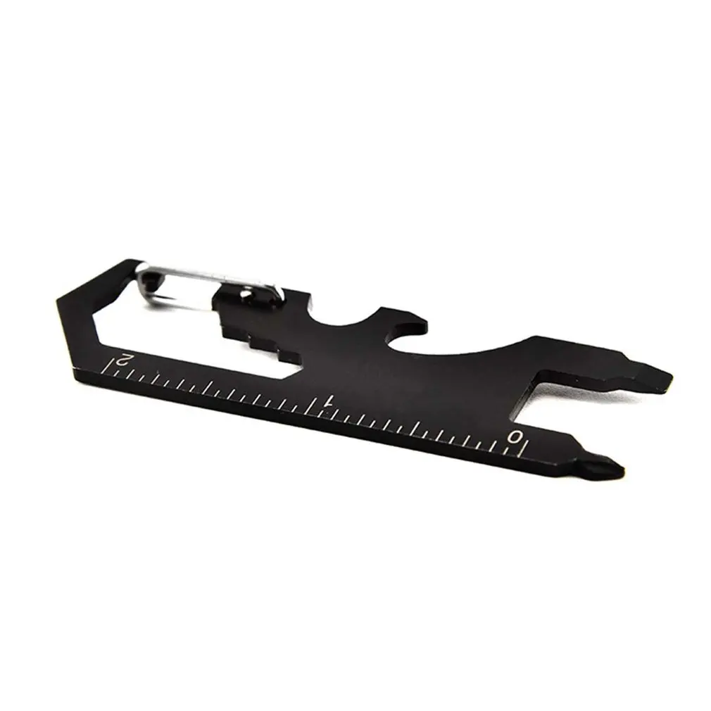 

На открытом воздухе многофункциональная инструментальная карта-открывашка брелок с многофункциональными гаджеты инструментов для исполь...