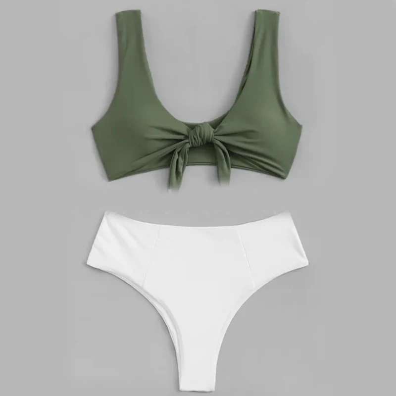 Сексуальный женский бандажный бюстгальтер пуш ап с низкой талией и принтом