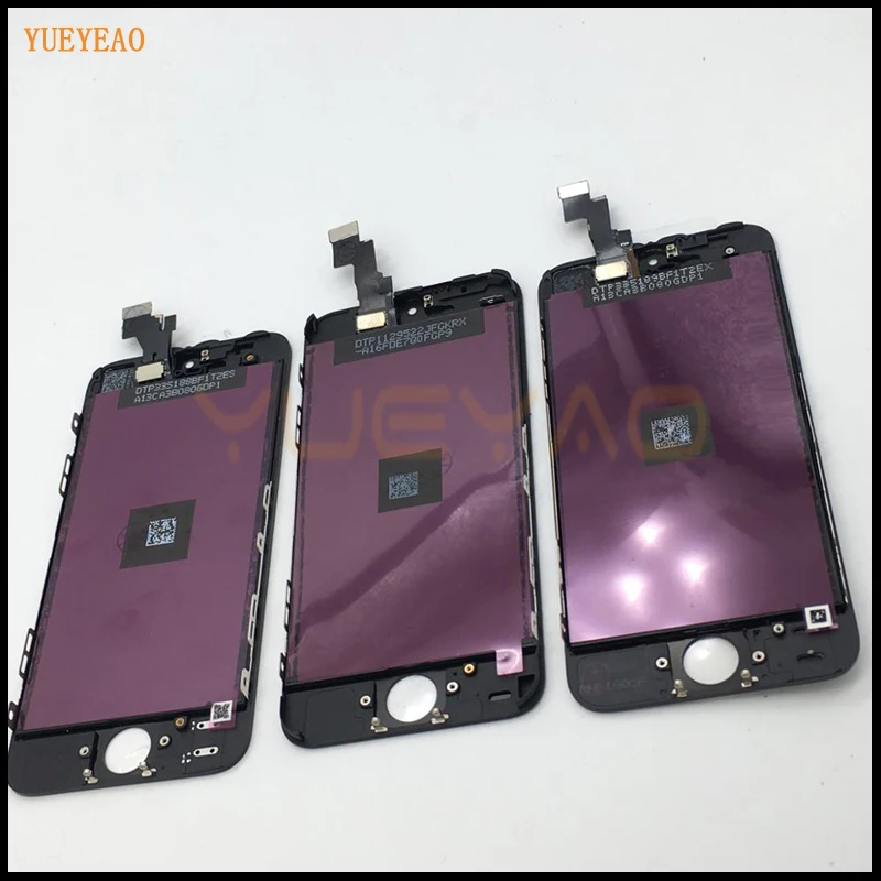 ЖК-дисплей класса AAA YUEYAO для iPhone 5 5S 5c сенсорный экран с дигитайзером в сборе