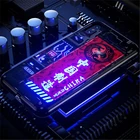Модный подарок 2022, светодиодный чехол для телефона iPhone 13, 12 Pro Max, 6, 6S, 7, 8 Plus, X, XR, XS, светящийся стеклянный чехол со светодиодной подсветкой