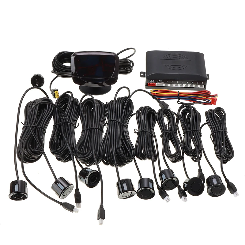 1 Набор автомобильный парковочный сенсор комплект голос зуммер ЖК Автомобильный