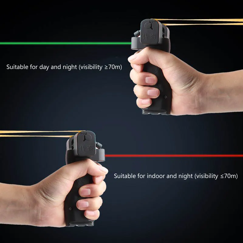 Новая Инфракрасная высокоточная плоская резиновая Рогатка охотничья