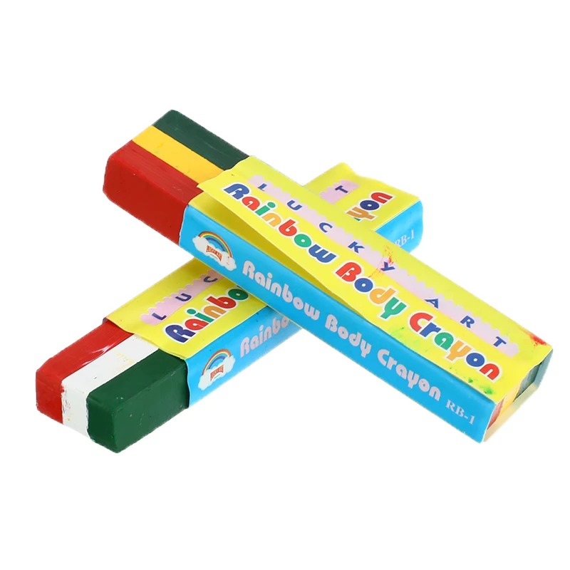 Водонепроницаемый радужного тела Краски УФ боди арт ing макияж тату Чистка для