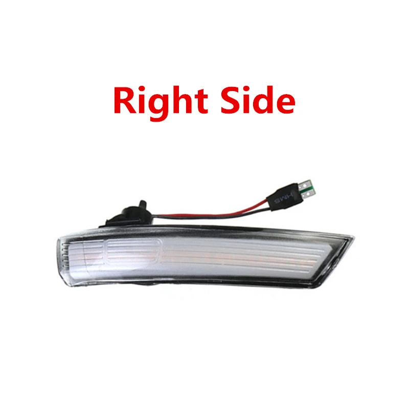 Светодиодный динамический четкий светильник Тель поворота для бокового крыла