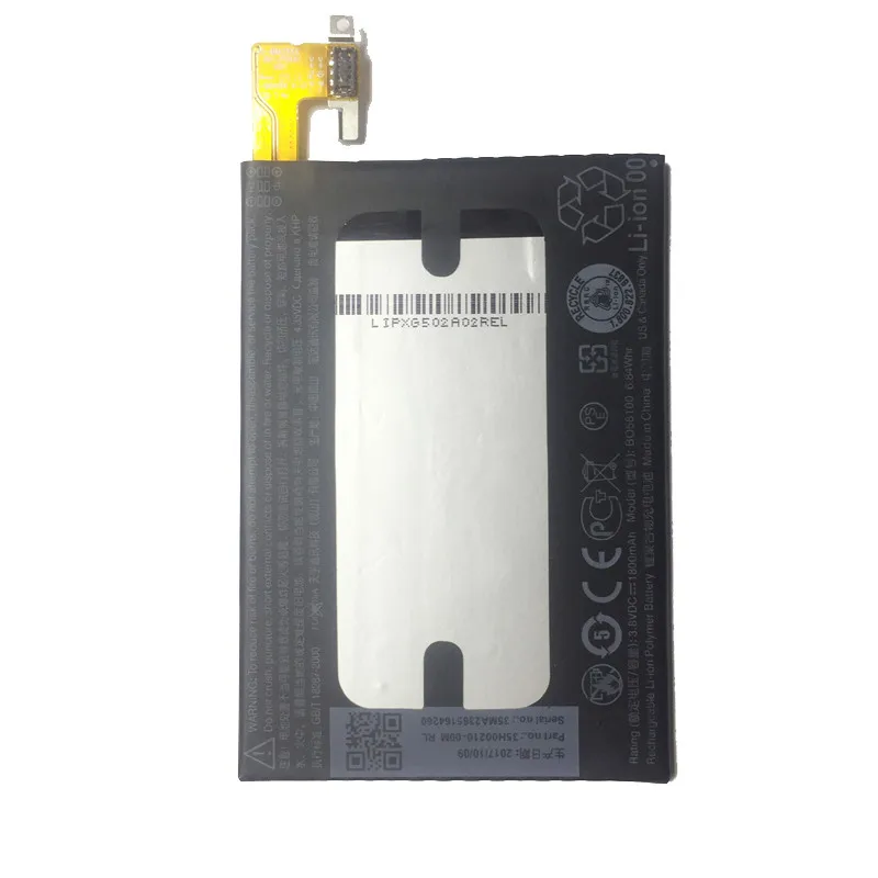 Аккумулятор для мобильного телефона htc One Mini M4 BO58100 601s 601e 601n 603e 1800 мАч реальная
