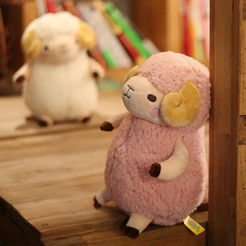 Плюшевая игрушка Candice guo мягкая кукла мультяшное животное овечка подушка Спящая