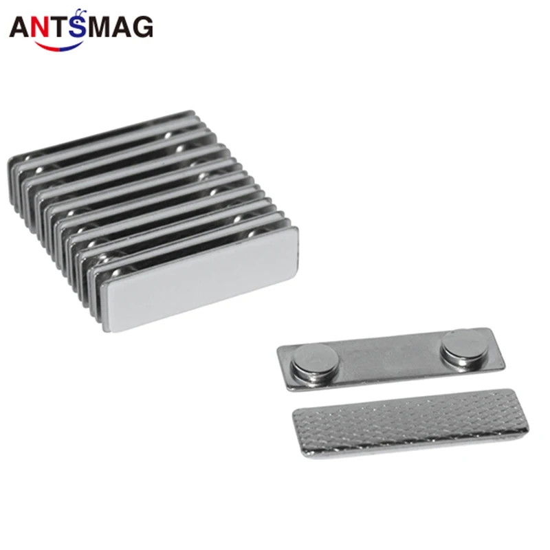 Магнитный держатель для имени/удостоверения личности прочная застежка с клеем 3