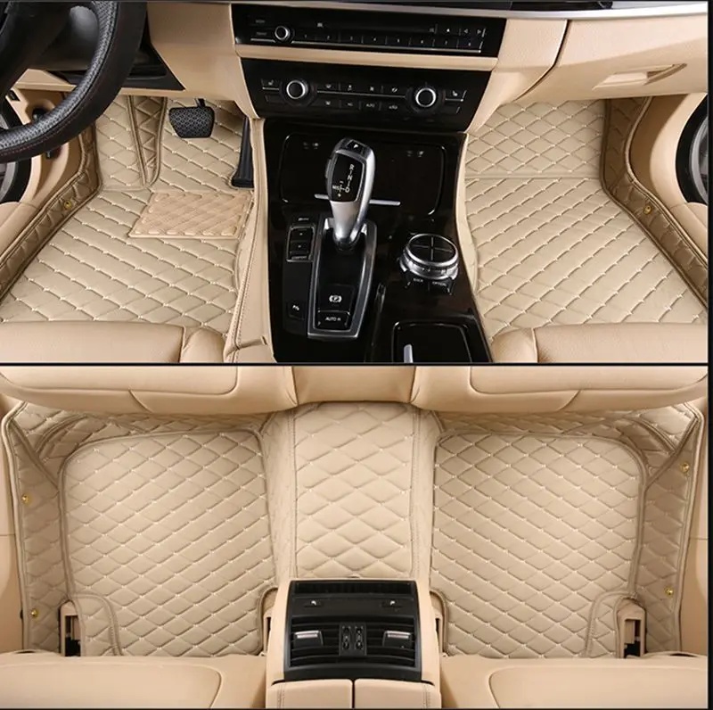 No Odor Full Covered Durable Waterproof Non Slip Carpets Special Car Floor Mats for SMART FORTWO FORFOUR Most Models | Автомобили и