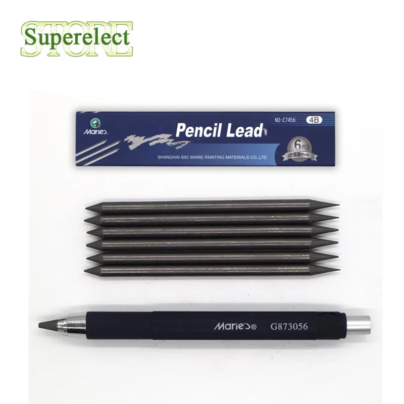 Лидер продаж механический карандаш автоматический набор карандашей 4B для