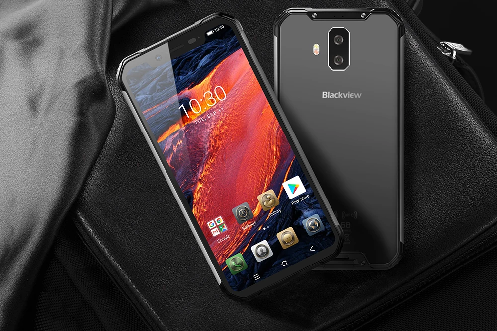 Blackview BV9600 Pro Helio P70 водонепроницаемый прочный смартфон 6 ГБ+ 128 ГБ Android 9,0 мобильный телефон 19:9 AMOLED Открытый 4G мобильный телефон