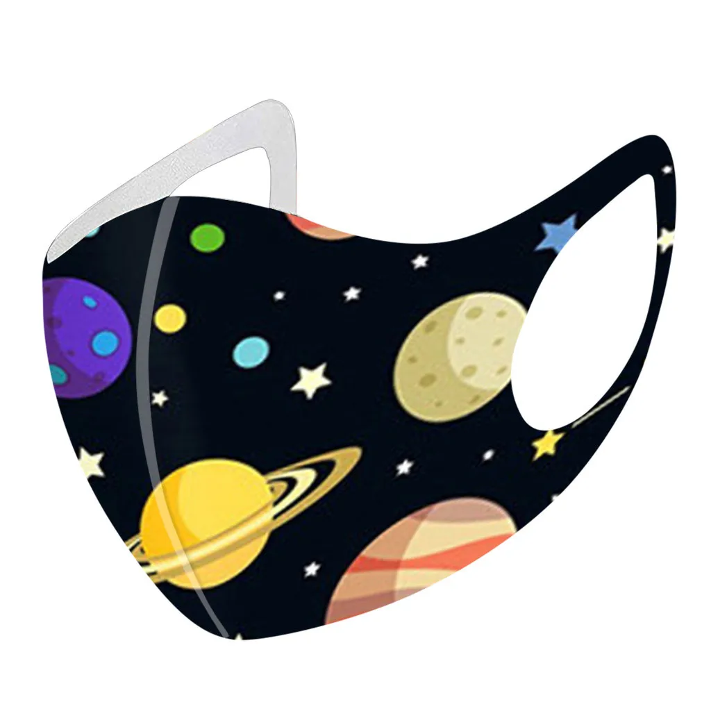 

10pcs Fashion Masks For Children Boys Girls Face Masks Reusable Washable Mouth Mask Breathable Dustproof mascarilla masque maska