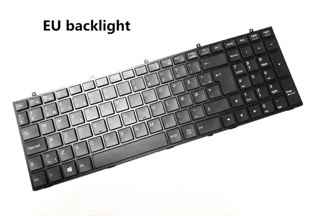 Новый оригинальный ноутбук/ноутбук US EU JP клавиатура с подсветкой для GIGABYTE P55 P55K P55W