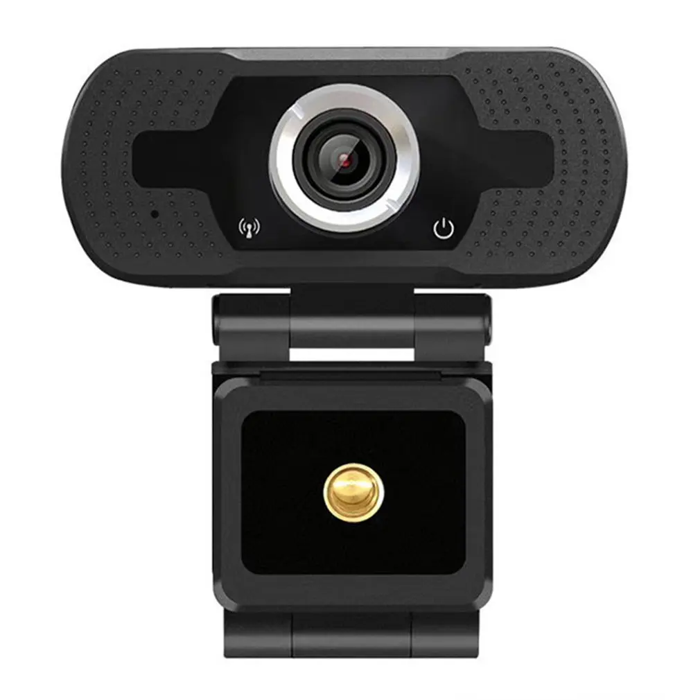

Fast Delivery HD Mini Computer Webcam Anti-peeping Rotatable Adjustable Camera For Live Broadcast Video Conference Work