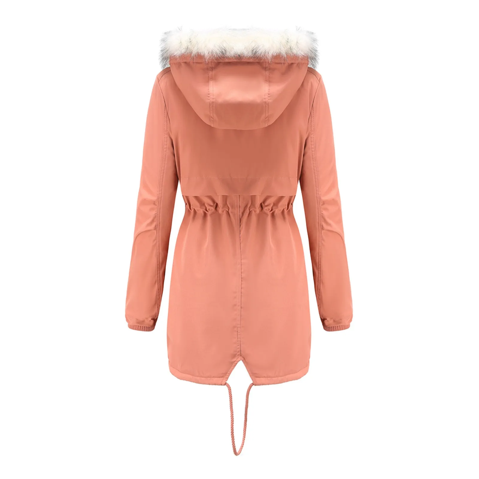 Зимняя женская куртка теплая свободная повседневная с капюшоном верхняя одежда