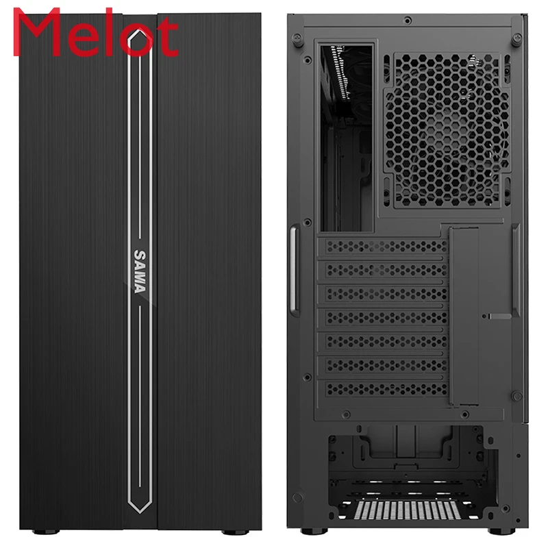 

Xianma Sword Devil E-Sports Edition Computer Case Desktop Host Fully Transparent RGB Game ATX Water-Cooled ITX