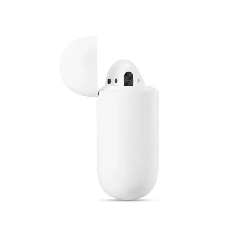 

1PC Fashion Silicone Case Protective Cover For Airpods Bluetooth Earphone Silicone Cover For Shockproof Sleeve Airpods Case