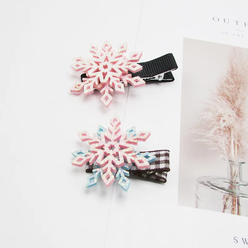 Блестящие рождественские украшения снежинки войлочные аксессуары для шитья