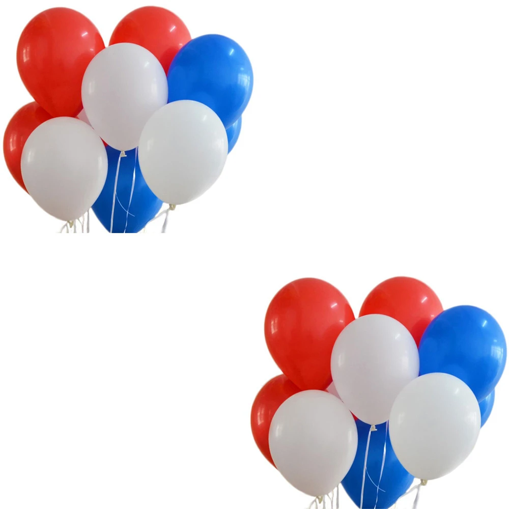 37 шт. патриотические украшения День независимости США синие красные и белые