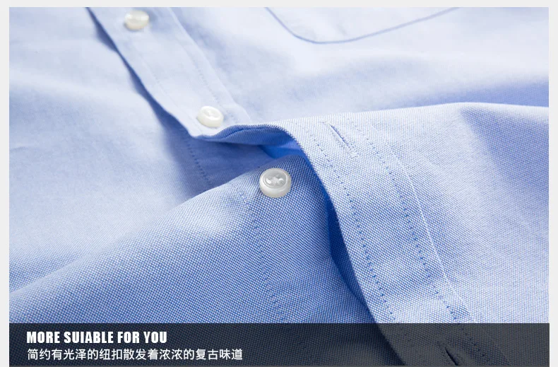 8XL 7XL 100% Cotton Pure Color / Stripe Shirts for Men Oxford Business Casual Men's Shirt Long Sleeve Oversized Button Up Shirt