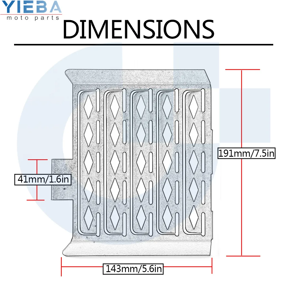 

Motorcycle Accessories For BMW F650GS F 650 GS Dakar Single 2008 2009 2010 2011 2012 2013-On Radiator Grille Guard Cover Parts