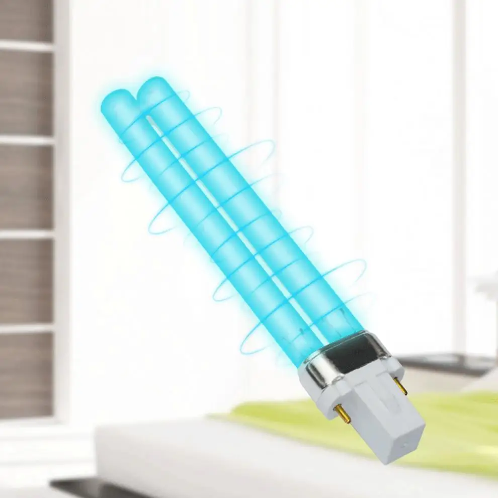 UVC Sterilizer Lamp Germicidal Light 253.7nm 254nm Water Air Disinfection Purification 9W H-Shape Tube | Освещение