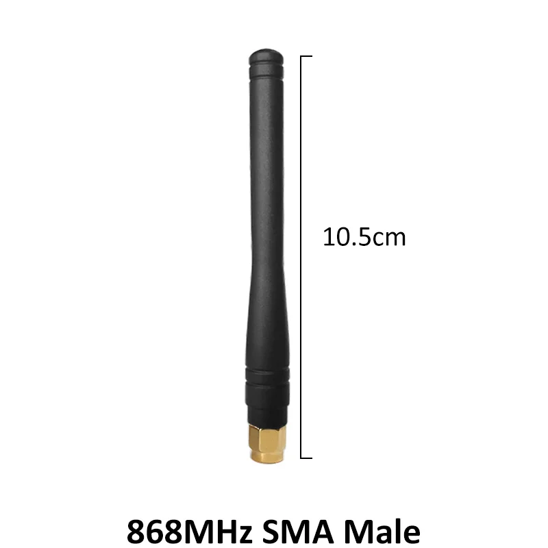 GRANDWISDOM 5pcs 868mhz antenna 3dbi sma male 915mhz lora antene pbx iot module lorawan signal receiver antena
