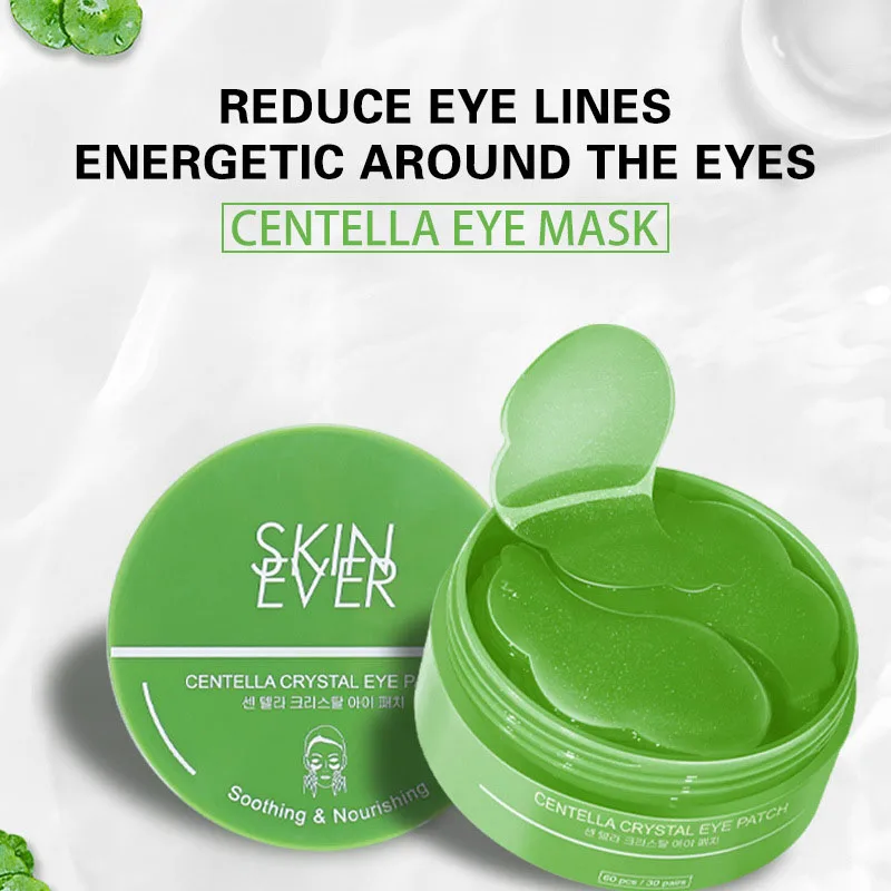 

SKIN EVER Centella Crystal Repair Eye Patch Remove Dark Circles Eye Fatigue Improve Wrinkle Anti Aging Eye Mask Eye Skin Care