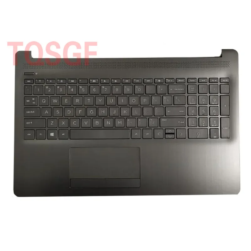 Совершенно новый оригинальный верхний чехол с подставкой для рук и клавиатурой HP