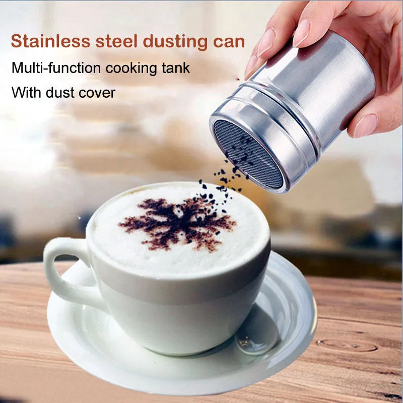 Классический фильтр из нержавеющей стали шейкер для кофе 1 шт. шоколада сахара