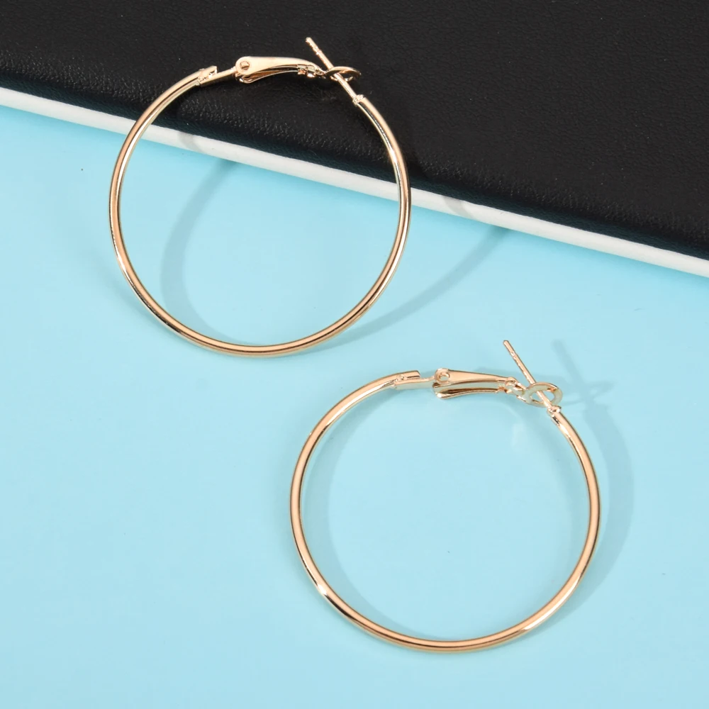 12 пар набор сережек большого размера для женщин круглые серьги в Корейском стиле