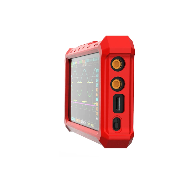 Резиновый защитный чехол для Ds213 Dso213 Ds203 Dso230 осциллограф (красный) | Инструменты