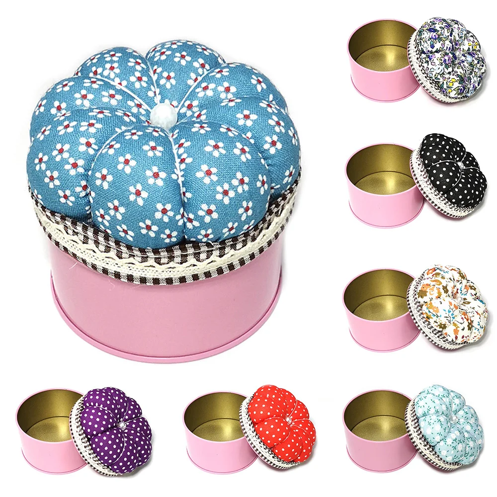 Подушка-игольница в форме тыквы удобные аксессуары для ящика хранения аксессуар