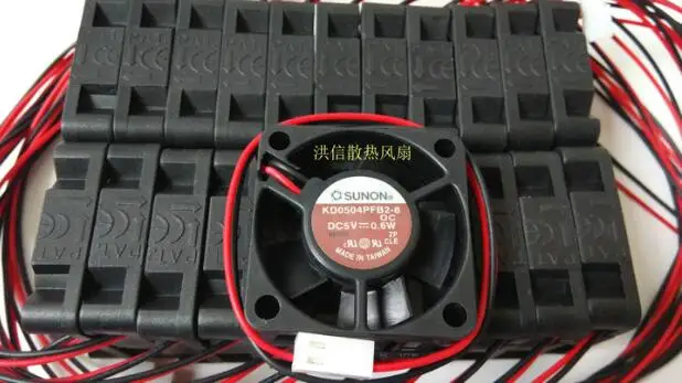 4010 KD0504PFB2-8 DC5V 0,6 W 4CM тепловой вентилятор для двухпроводного обмена