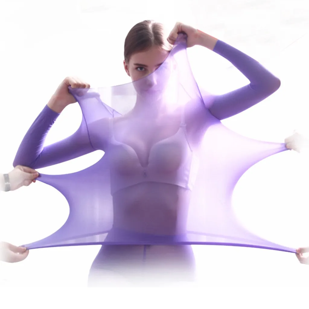 

Sportswear Suits Woman Seamless Elastic Thermal Inner Wear Thermal Underwear Seamless Elastic Set Tracksuit clothes outfit Set