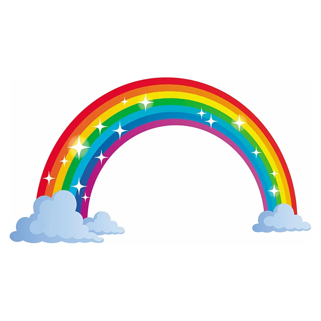 

Wall Stickers Rainbow Decal Kids Wall Sticker Nursery Home Decor Stickers Bedroom Decor Sticker vinilo decorativo pared N22