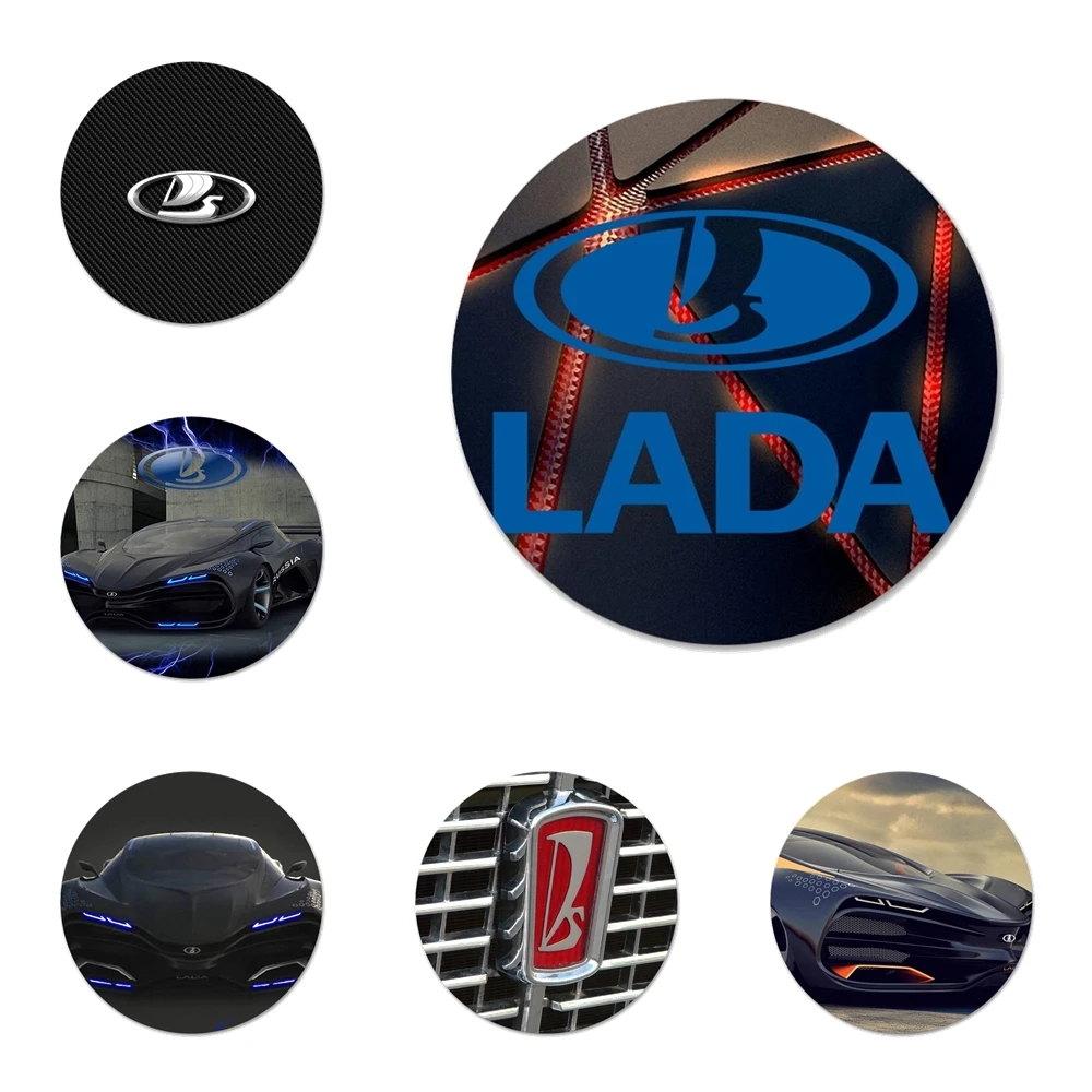 

Российский национальный автомобиль Лада значок для одежды рюкзак украшение подарок