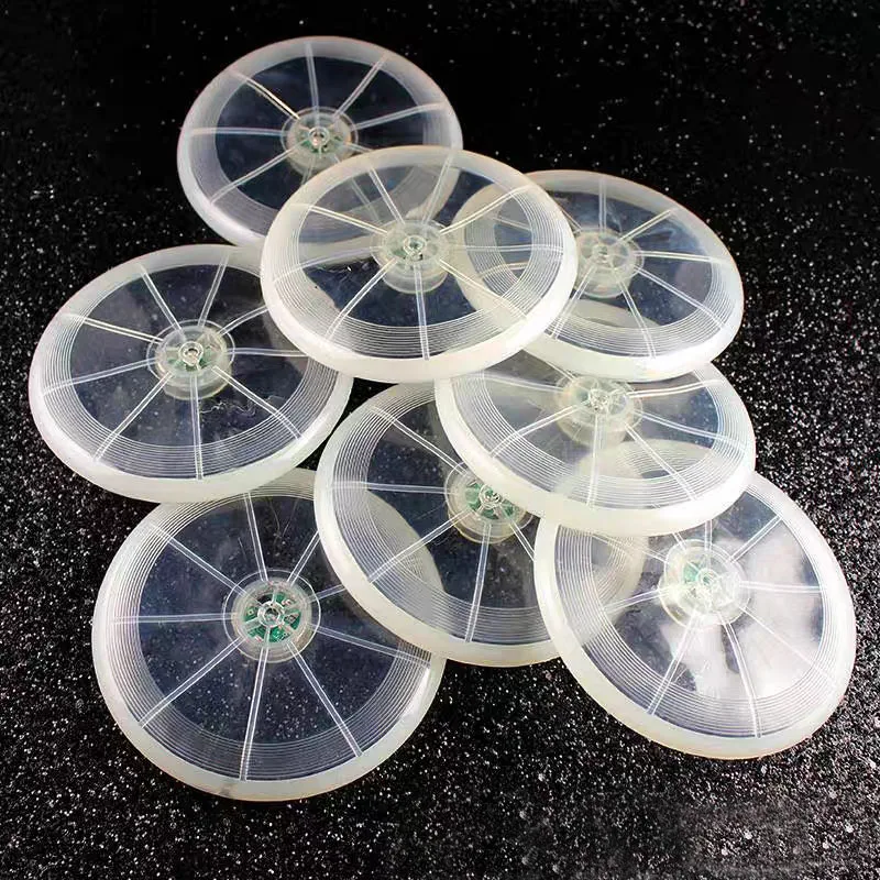 Забавные люминесцентные летающая тарелка собака кошка игрушка игра летающие