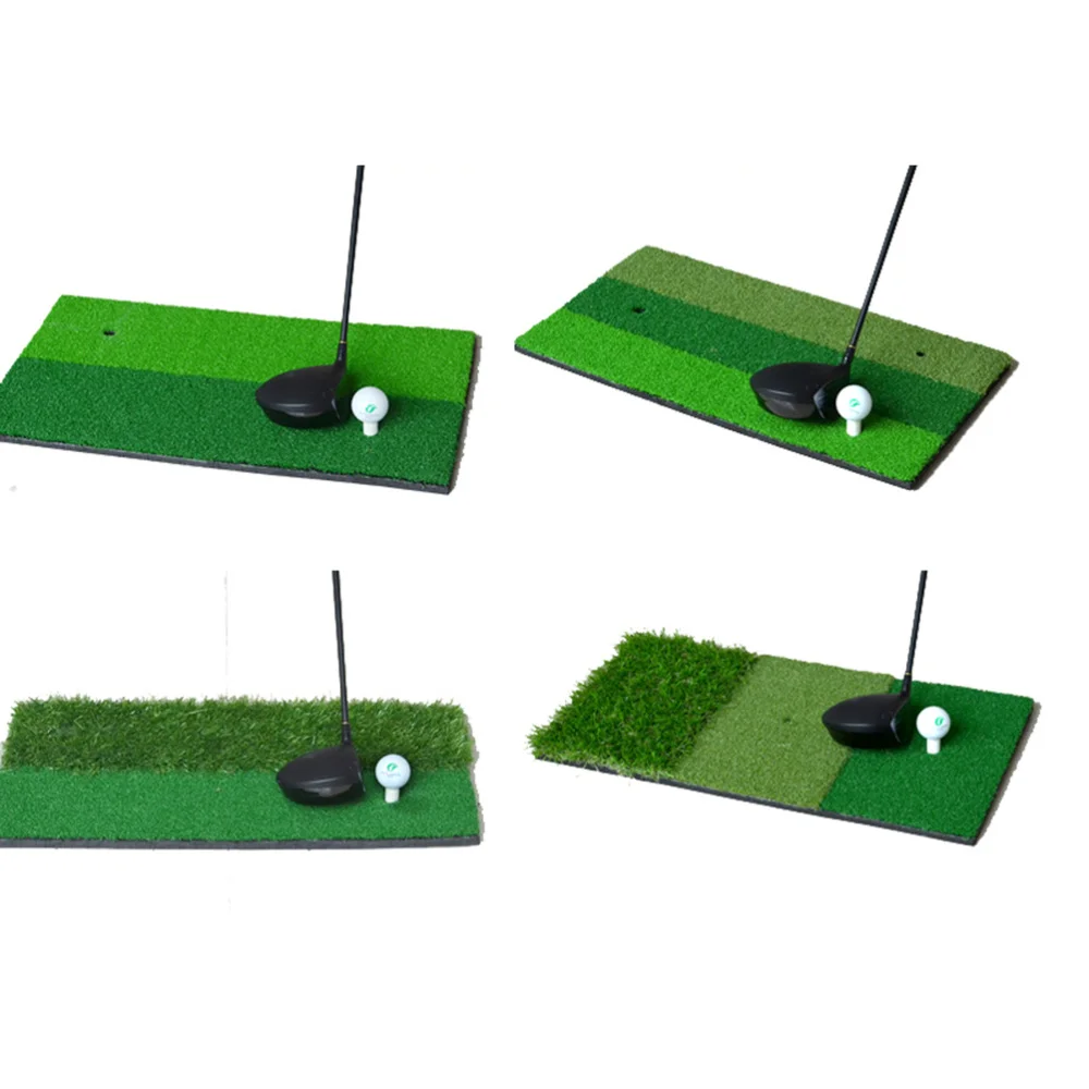 

Practice Mat Portable Swing Mat Hitting Mat and Driving Pad Outdoor Indoor Training Aids Green 2 Colors Long and Short Gras