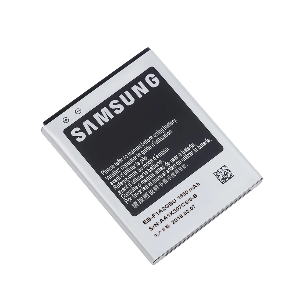 Original samsung Battery EB-F1A2GBU for Samsung Galaxy S2 GT-i9100 i9108 i9103 i9105 I777 i9188 i9050 i9100G i9100T 1650mAh Akku | Мобильные